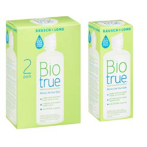 3-Pack for $5.40 - 10-Oz Bausch + Lomb Biotrue Soft Contact Lens Multi-Purpose Solution - Walgreens - Free store pickup $5.39