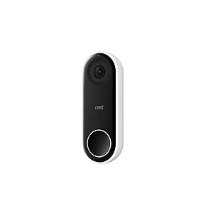 Google NC5100 Nest Hello Smart Wi-Fi Video Doorbell White - Refurbished $119.95
