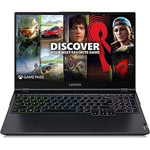 Lenovo Legion 5 Gaming Laptop, 15.6", AMD Ryzen 7 5800H, 16GB RAM, 512GB Storage, RTX 3050Ti, Win 11 - $889.99 + Free Shipping
