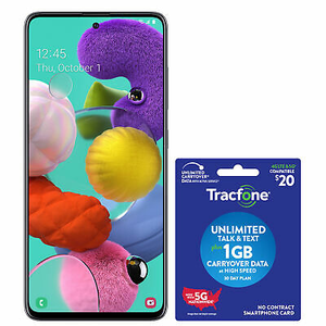 Tracfone Samsung Galaxy A51 + $20 Airtime Card - Excellent Refurbished  | eBay $79.99