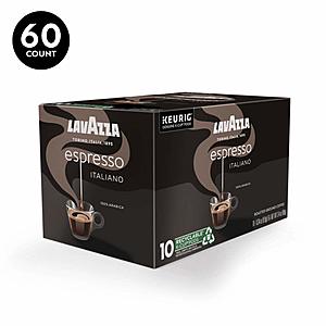 Lavazza nespresso cups, k cups, ground coffee and more have 25% or more coupons available on them. (ex armonico Nespresso original capsules 60 pack are $21.9)