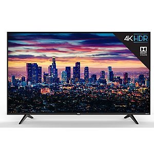 TCL 49" Series 5 49S517  4k UHD HDR Roku Smart LED TV (Refurbished) - $209.99 + Free S/H Walmart