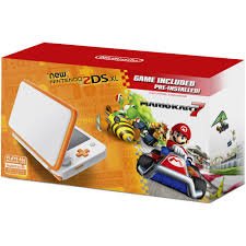 New Nintendo 2DS XL Console w/ Mario Kart 7 (Orange/White) $130 + Free S/H