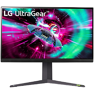 LG 32" UltraGear 4K UHD (3840x2160) Gaming Monitor 32GR93U-B $549.99