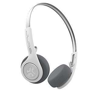 JLab Audio Rewind Wireless Retro Headphones (Blue or White) $10.50 & More + Free S/H