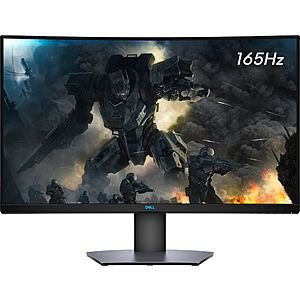 Dell S3220DGF 32" LED Curved QHD FreeSync Monitor with HDR - Best Buy $350