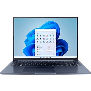 [My Best Buy Members] ASUS VivoBook 16X 16" Laptop: Ryzen 7 5800H, 512GB M.2 SSD, 16GB RAM, Win 11 - $530