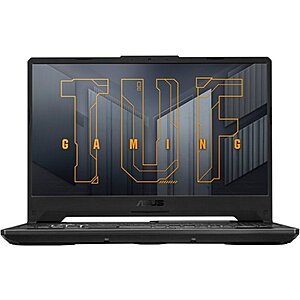 ASUS TUF Gaming Laptop: i5-11400H, 15.6" 144Hz, 8GB DDR4, 512GB SSD, RTX 3050 - $600