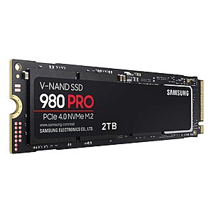 2TB Samsung 980 PRO PCIe 4.0 NVMe Internal Solid State Drive $117 + Free Shipping