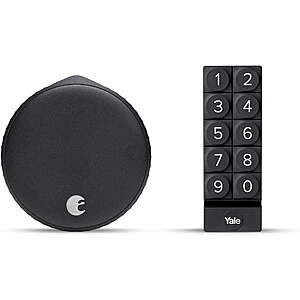 August Home Wi-Fi Smart Lock with Yale Smart Keypad - $125