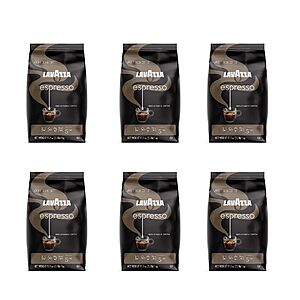 6-Pack 2.2lb Bags Lavazza Espresso Whole Bean Coffee Blend (Medium Roast) $49.65 ($8.28 each pack) w/ S&S + Free Shipping w/ Prime or on orders over $35