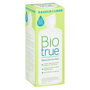 2-Ct 10oz Bausch + Lomb Biotrue Multi-Purpose Solution + 24oz Lysol Toilet Bowl Cleaner $7.30 + Free Store Pickup