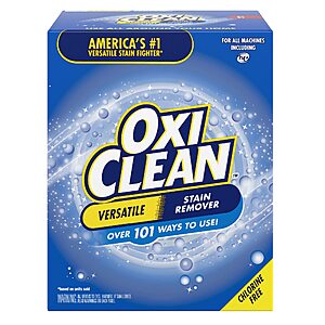 Select Household Supplies: 7.22-lbs OxiClean Versatile Stain Remover Powder $4.30 & More w/ S&S