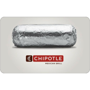 $25 Chipotle Gift Card (Email Delivery) $20