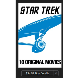 Star Trek: 1-10 Film Collection (Digital 4K UHD) $35