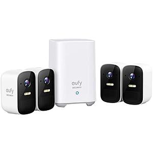 eufyCam 2C 1080p Wireless Home Security 4-Camera Kit w/ Night Vision $300 + Free Shipping