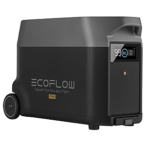 Brand new EcoFlow DELTA Pro Extra Battery for 1199 @ QVC (cheaper than refurbished)  - $1199