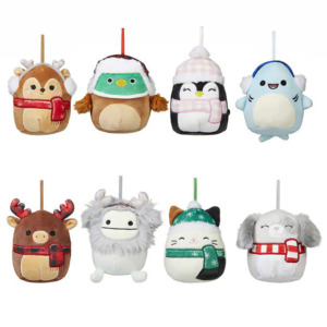 4” Squishmallow Ornaments 8-pack $10.  F/S from Costco.