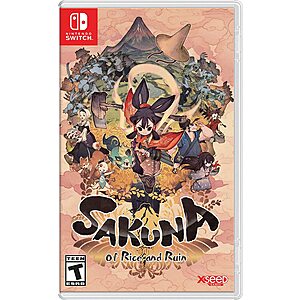 Amazon - USA - Sakuna: of Rice & Ruin - $21.99 - 26% Off - Lowest Price in 30 days