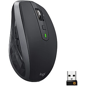 Logitech MX Anywhere 2S Wireless Laser Mouse (Black) $39.99 + Free Shipping