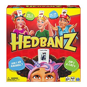 Spin Master Games Hedbanz 2020 Edition $8 + Free Shipping w/ Prime or on $35+