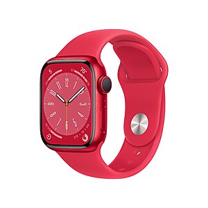 Apple Watch Series 8 GPS 41mm Smartwatch (Red) $249 + Free Shipping
