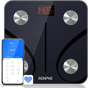 RENPHO Bluetooth Body Fat Digital Scale 50% off AC $12.99