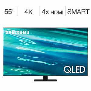 55" Samsung Q80A (2021) QLED 4K UHD HDR Smart TV @ Woot! $799.99
