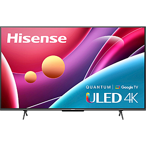 Hisense 55" U6H (2022) Q-ULED 4K UHD HDR Google TV @ Amazon $399.99