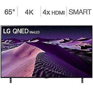 LG 65" Class QNED85 Series MiniLED TV + $100 Costco Card + Allstate 3-Year Warranty $1,100 & More + Free Shipping