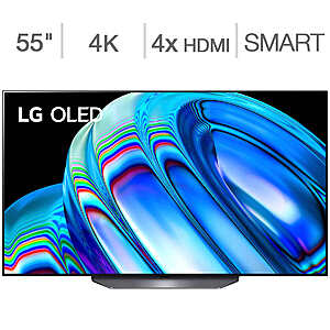 LG 55" B2 Series OLED + $100 SC + $100 Streaming Credit + 5 Yr Wty @ Costco $999.99