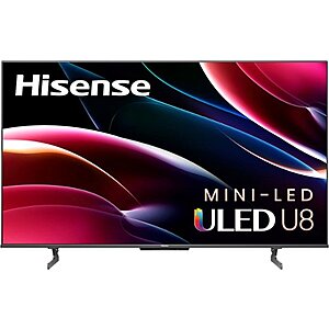Hisense 65" U8H Mini-Led 4K Smart TV @ Best Buy / Amazon $849.99