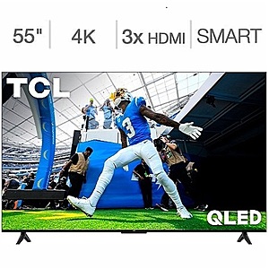 TCL 55" Q650G Series QLED 4K UHD Smart TV @ Best Buy / Amazon $279.99