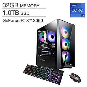 Costco: iBUYPOWER SlateMRI7N3601 Gaming Desktop: Intel Core i7-13700F, 32GB DDR4, 1TB SSD, RTX 3060 $999.97