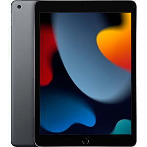 64GB 10.2" iPad WiFi Tablet (2021 Model, Silver or Gray) $249.99 Best Buy