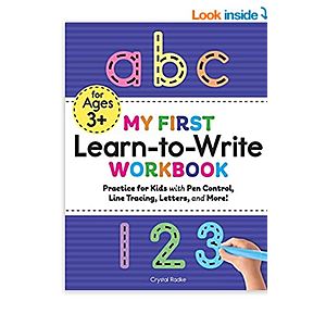 My First Learn to Write Kids Workbook (Paperback) $3.80
