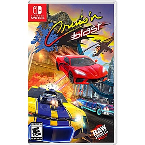 Cruis'n Blast (Nintendo Switch) + $10 Best Buy eGift Card $30 + Free Store Pickup