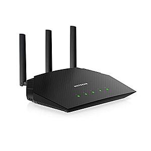 Amazon Warehouse Used NETGEAR 4-Stream WiFi 6 Router (R6700AXS) –  AX1800 Wireless Speed (Up to 1.8 Gbps) | Coverage up to 1,500 sq. ft., 20+ devices, AX WiFi 6 w/ 1yr Security $31