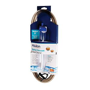 Aqueon 9" Medium Aquarium Siphon Gravel Vacuum Cleaner - $6.12 Prime