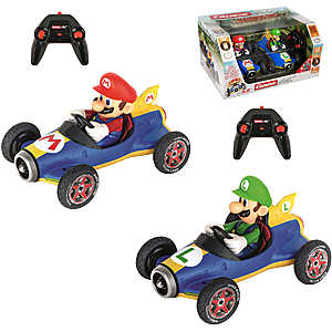 Mario Kart Mario and Luigi RC / Radio Control Cars, 2-pack, $50 at Costco in-store, $55 online