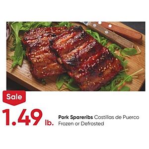 So Cal Stater Bros Stores: Pork Spare Ribs $1.50 / lb, Baby Back Ribs $2.00 / lb through June 20, 2023