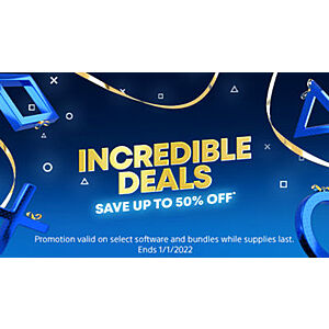 YMMV Playstation Direct Holiday Sale Extra $5 Off Coupon in Package After Purchase