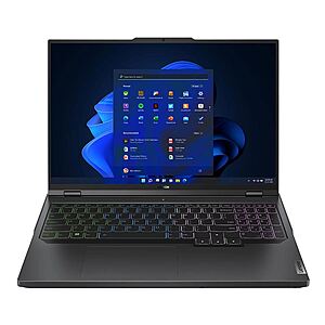 Lenovo Legion Pro 5 Gaming Laptop: Ryzen 7 7745HX, 16" QHD+ 165Hz, RTX 4060 GPU $1000 + Free Store Pickup Only
