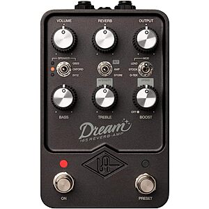 Universal Audio UAFX Dream '65 guitar pedal $282