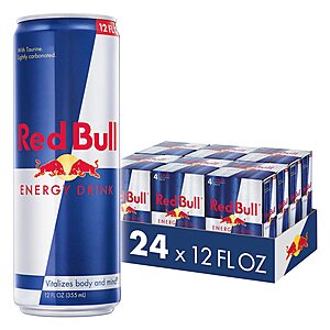 Red Bull 12oz 24 pack at Amazon Fresh $26.28