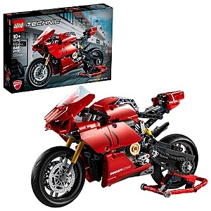 646-Piece LEGO Technic Ducati Panigale V4 R Motorcycle Building Set $35 + Free S/H on $35+