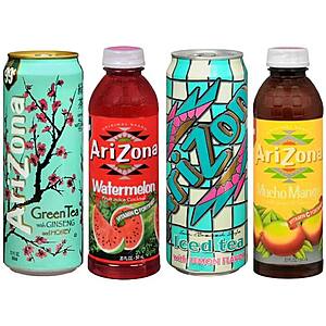20-23oz Arizona Tea or Juice Beverages (Various) – 31 for $15.50 w/Free Pickup @ Walgreens