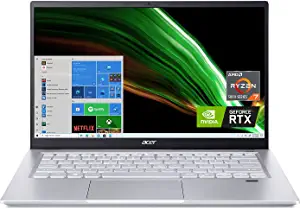 Acer Swift X Laptop: Ryzen 7 5800U, 14" IPS, RTX 3050 Ti, 16GB RAM, 512GB SSD $792 + Free Shipping