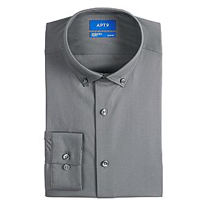 Men's Apt 9 Dress Shirts (Select Styles/Sizes) from $3.60 + 2.5% SD Cashback