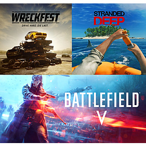 PS4/PS5 Digital Games: Battlefield V, Stranded Deep & Wreckfest Free (PS+ Membership Required)